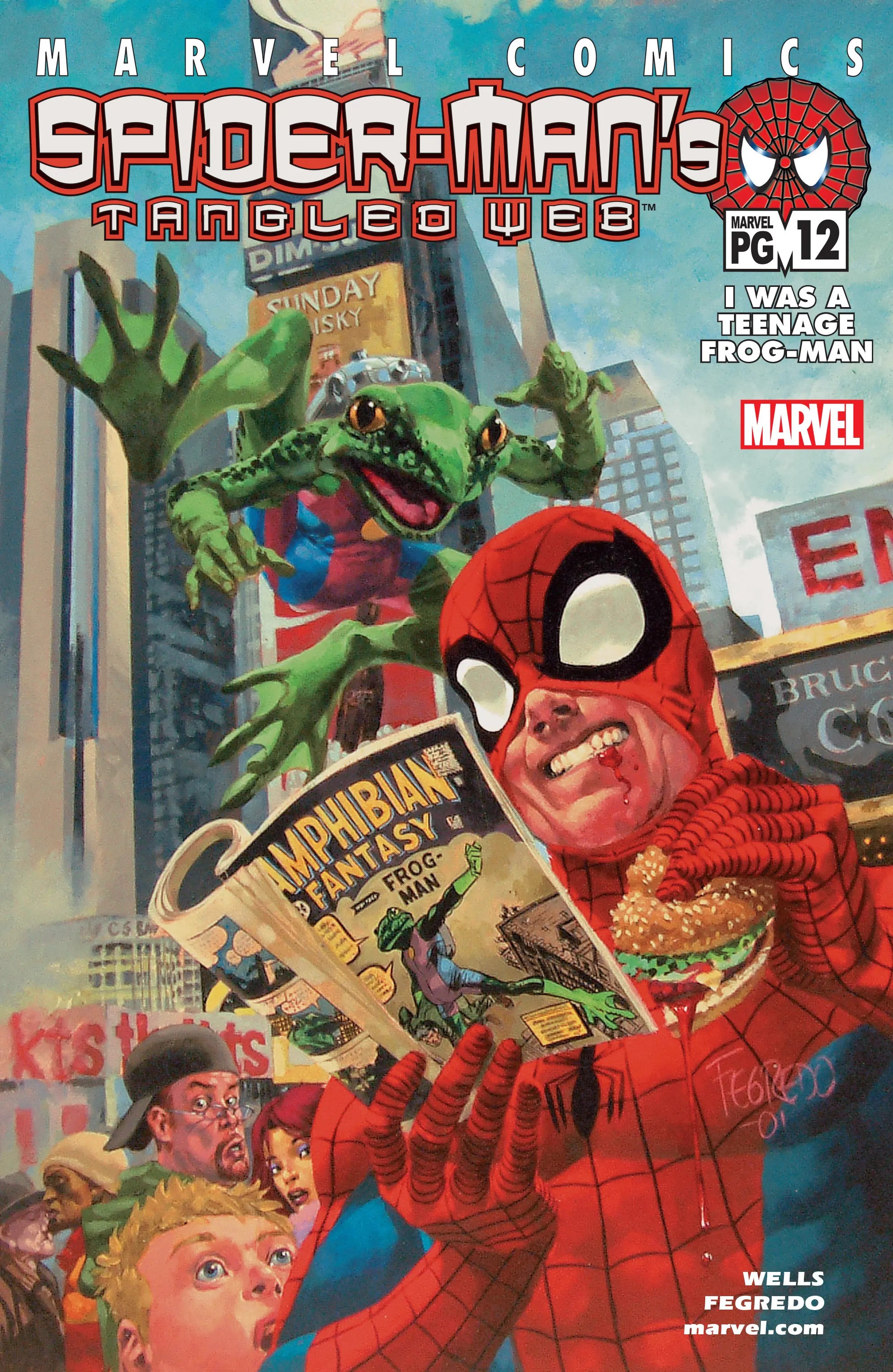 Spider-Man's Tangled Web #12 cover