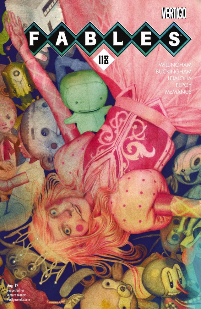 Fables #118 cover