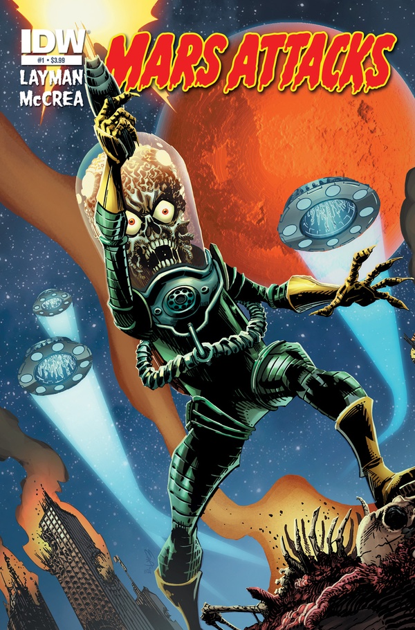 Mars Attacks #1 cover