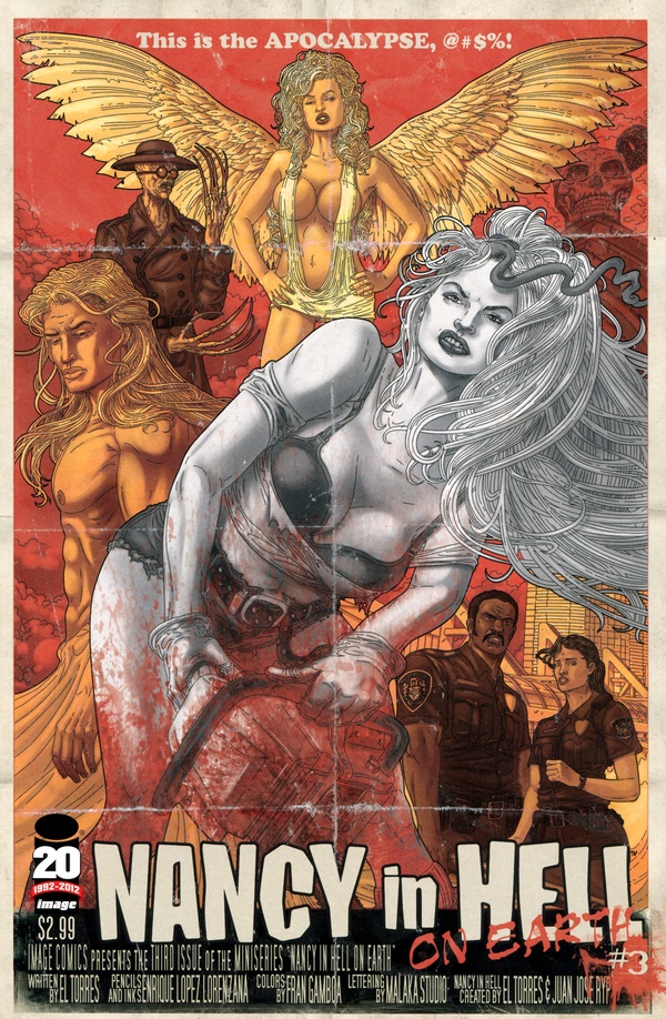 Nancy in Hell on Earth #3 cover