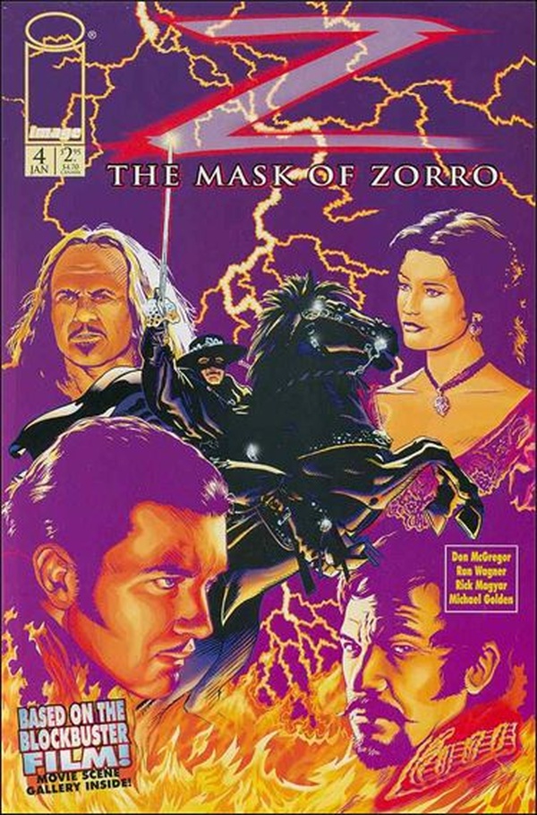 The Mask of Zorro #4 cover
