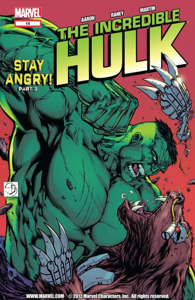 Incredible Hulk #10 cover