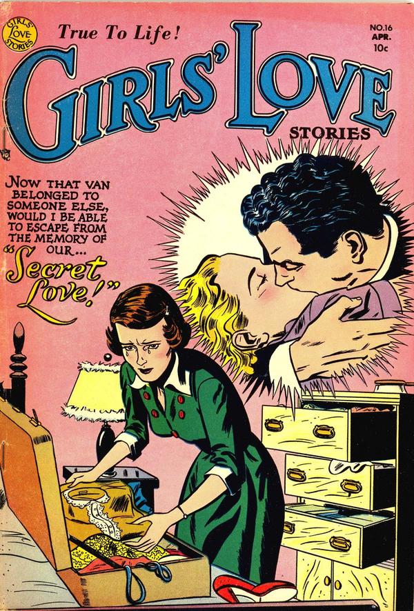 Girls' Love Stories #16 cover