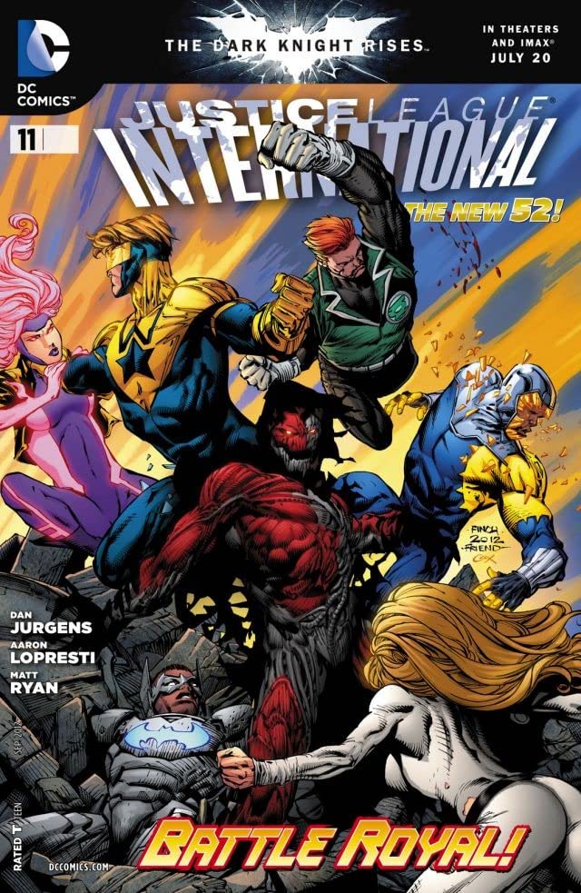 Justice League International #11 cover