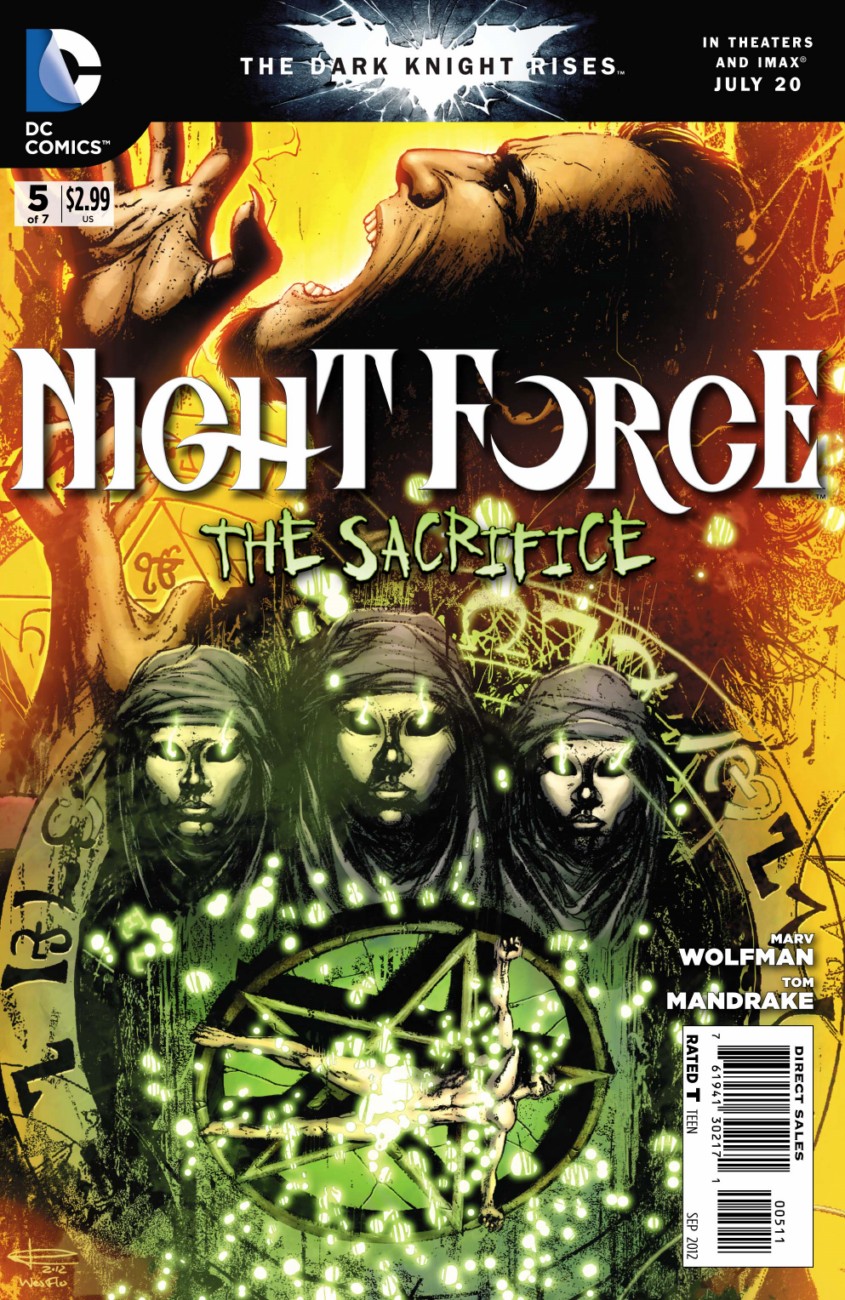 Night Force #5 cover