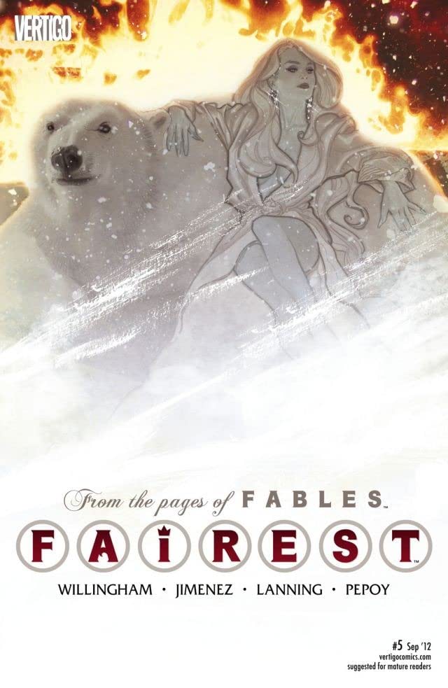 Fairest #5 cover