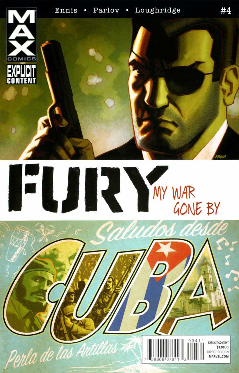 Fury Max #4 cover