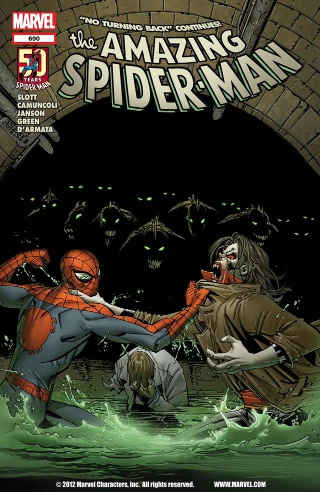 The Amazing Spider-Man #690 cover