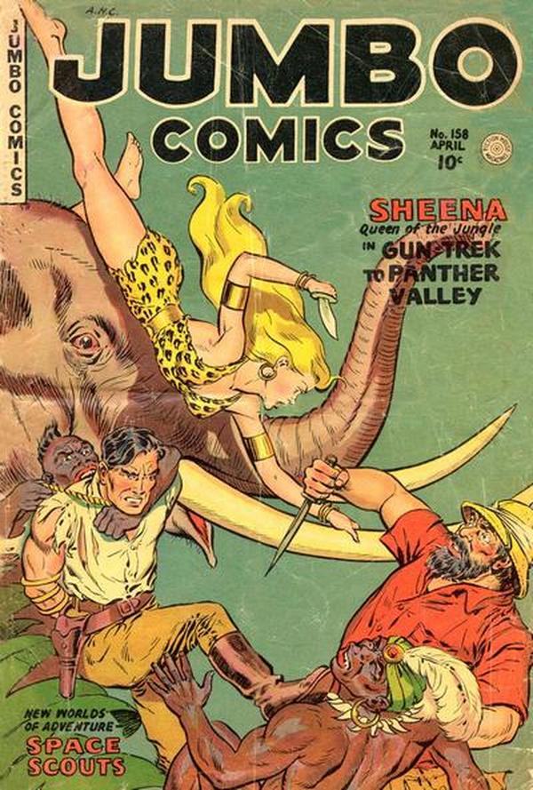 Jumbo Comics #158 cover