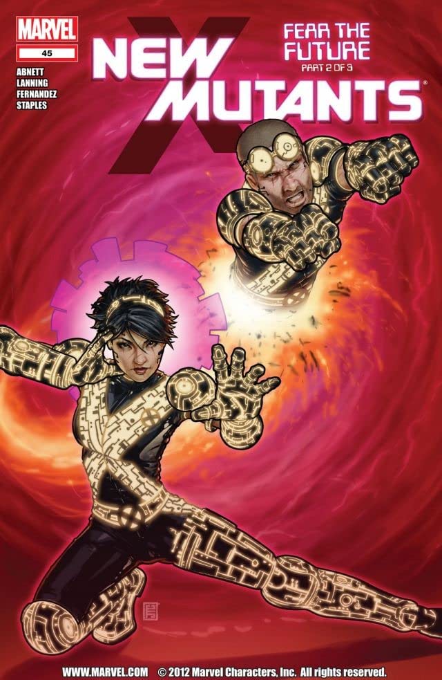 New Mutants #45 cover