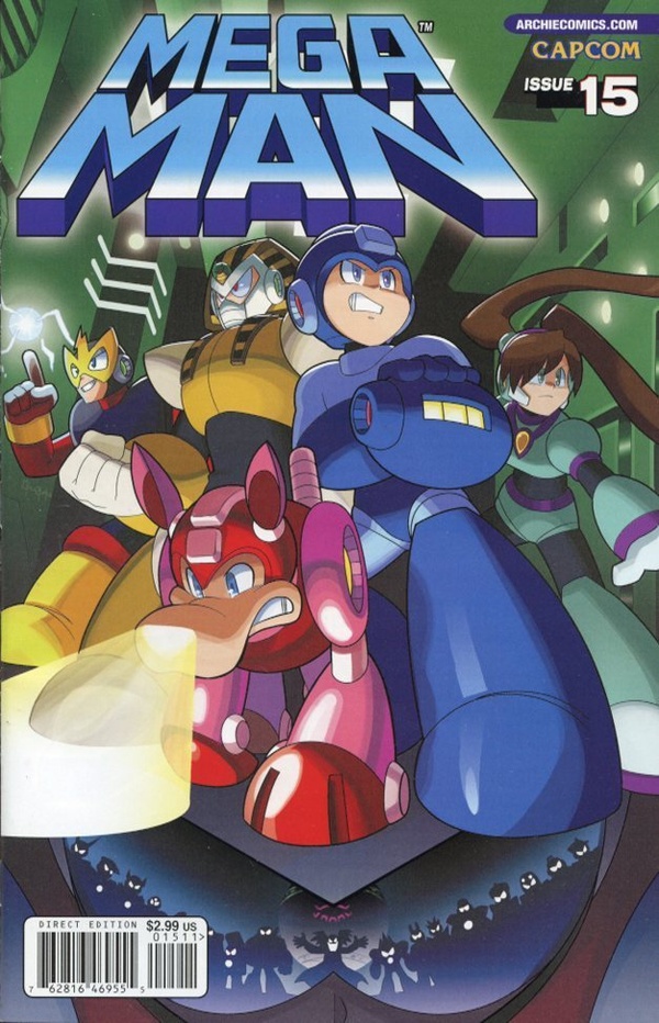 Mega Man #15 cover