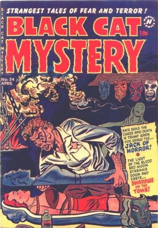 Black Cat Comics #34 cover