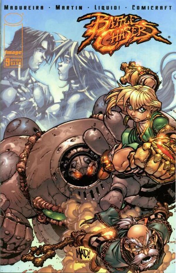 Battle Chasers #9 cover
