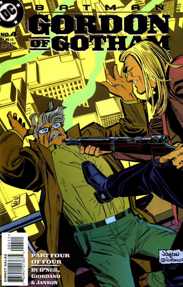 Batman: Gordon of Gotham #4 cover