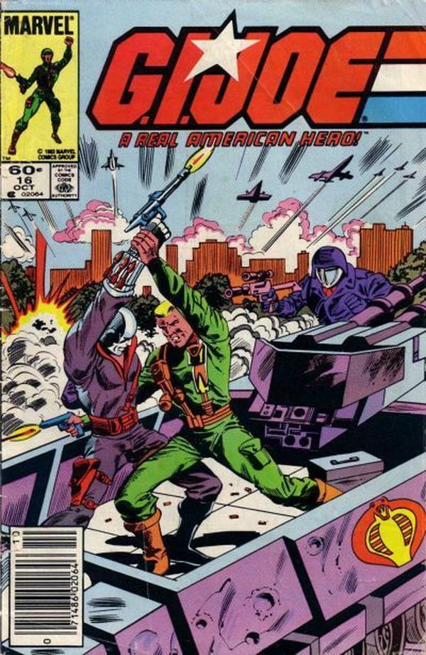 G.I. Joe, a Real American Hero #16