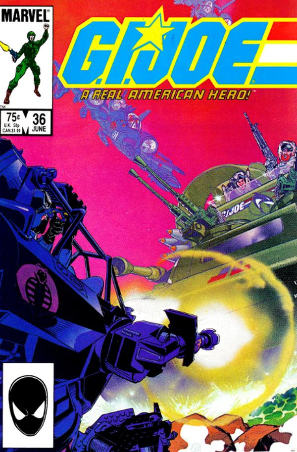 G.I. Joe, a Real American Hero #36 cover