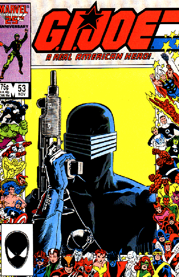 G.I. Joe, a Real American Hero #53 cover