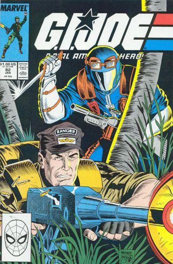 G.I. Joe, a Real American Hero #82 cover