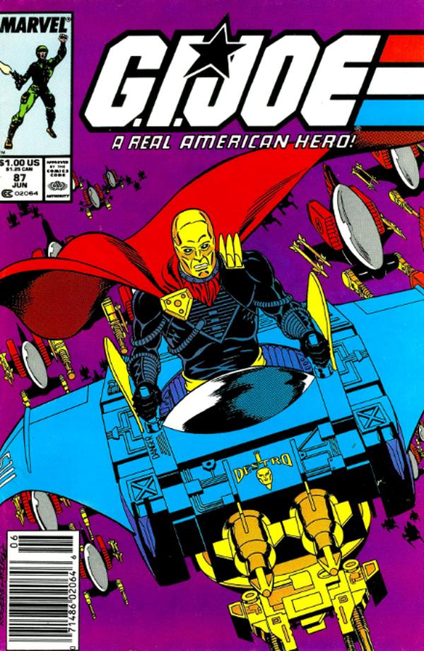 G.I. Joe, a Real American Hero #87 cover