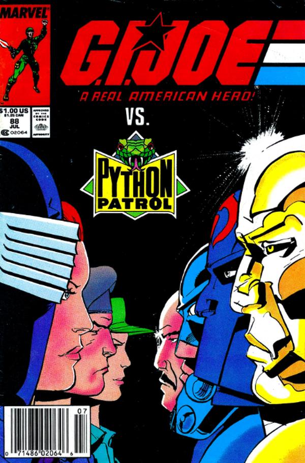 G.I. Joe, a Real American Hero #88 cover