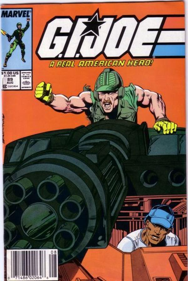 G.I. Joe, a Real American Hero #89 cover