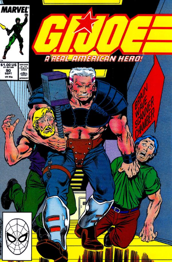 G.I. Joe, a Real American Hero #90 cover