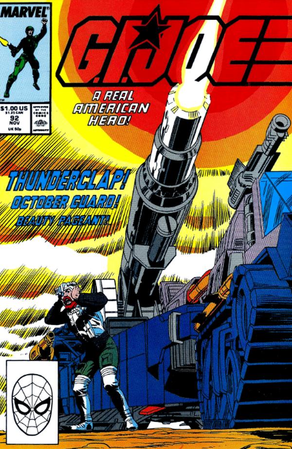 G.I. Joe, a Real American Hero #92 cover
