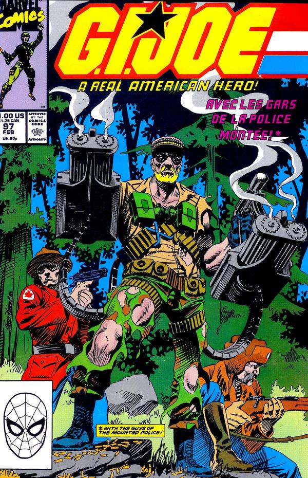 G.I. Joe, a Real American Hero #97 cover