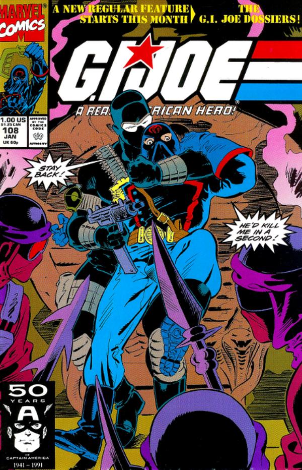 G.I. Joe, a Real American Hero #108