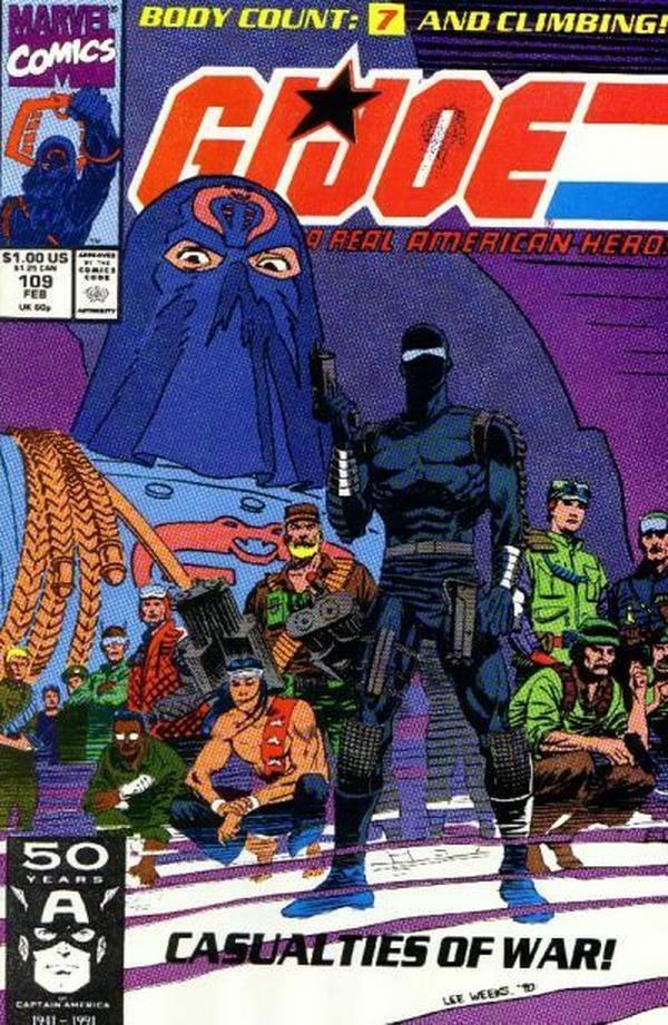 G.I. Joe, a Real American Hero #109