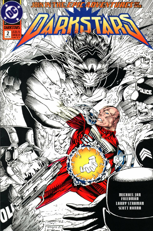 The Darkstars #2 cover
