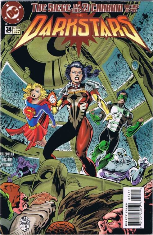 The Darkstars #34 cover