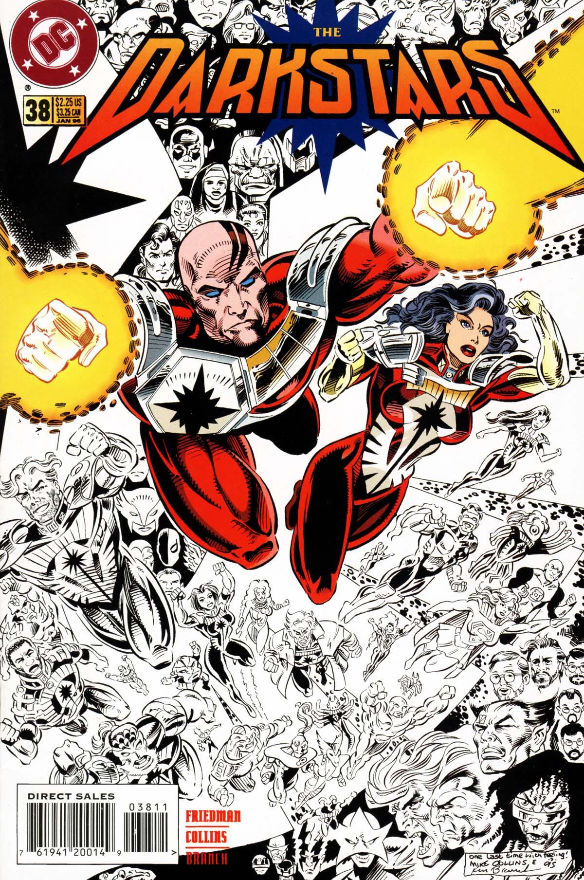 The Darkstars #38 cover