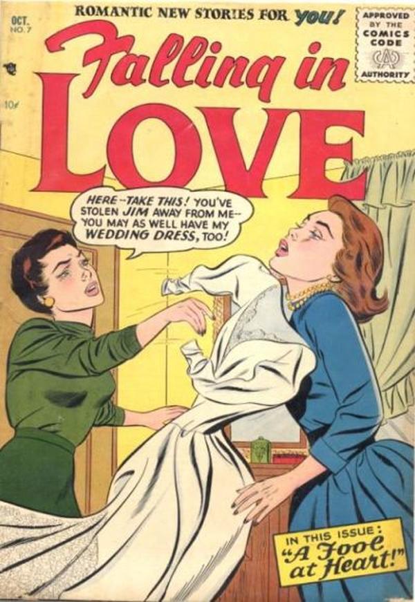 Falling in Love #7 cover