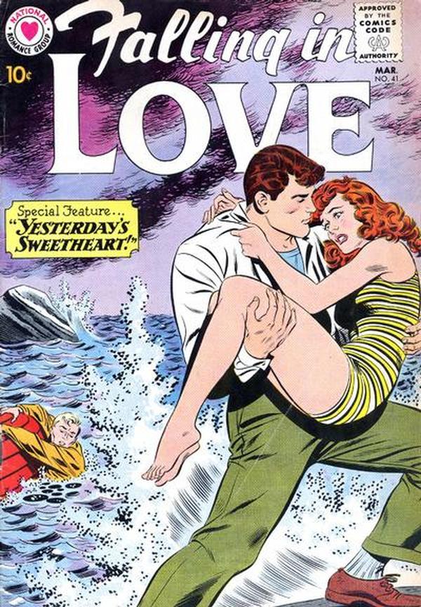 Falling in Love #41 cover