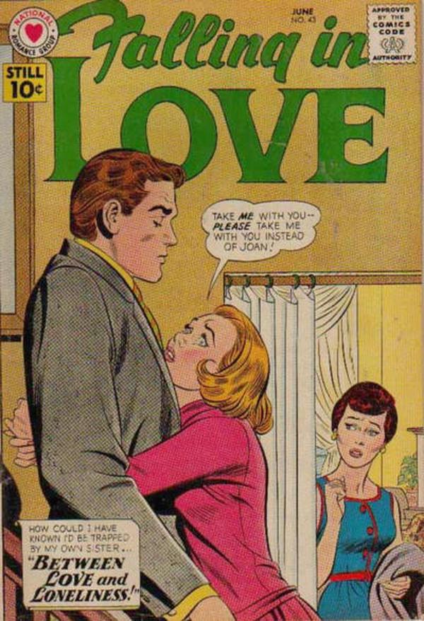 Falling in Love #43 cover