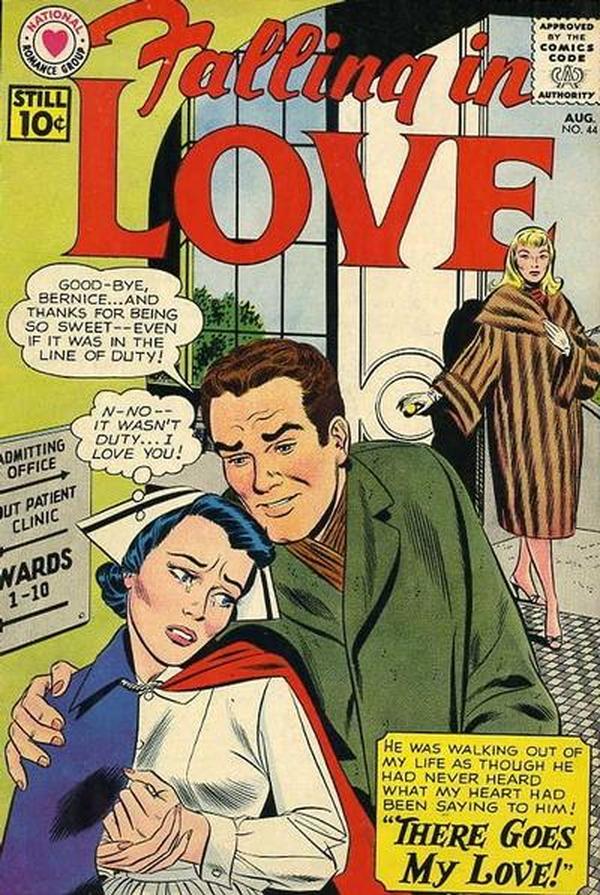 Falling in Love #44 cover