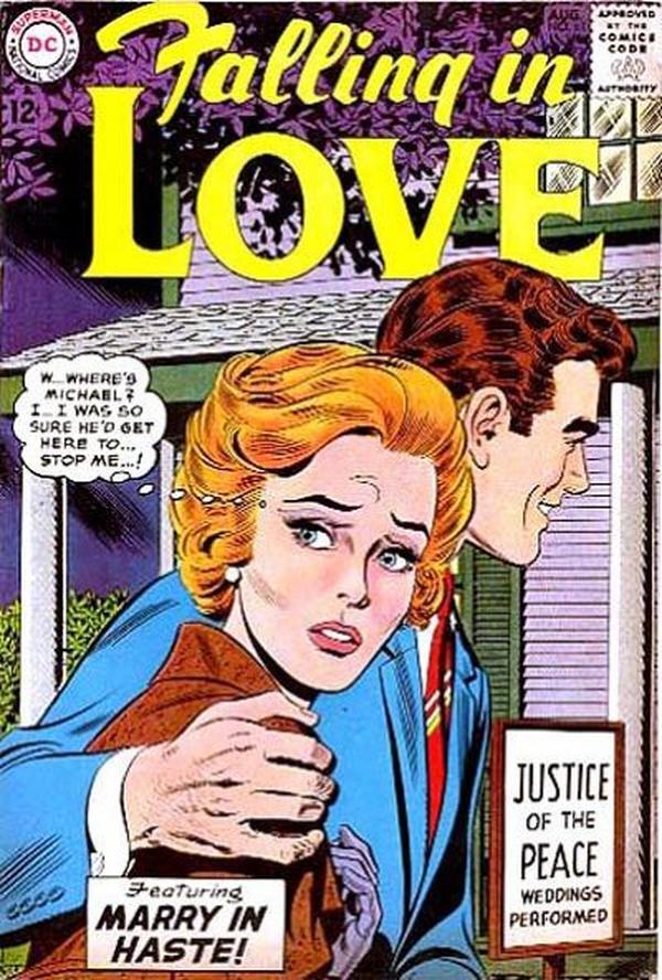 Falling in Love #61 cover