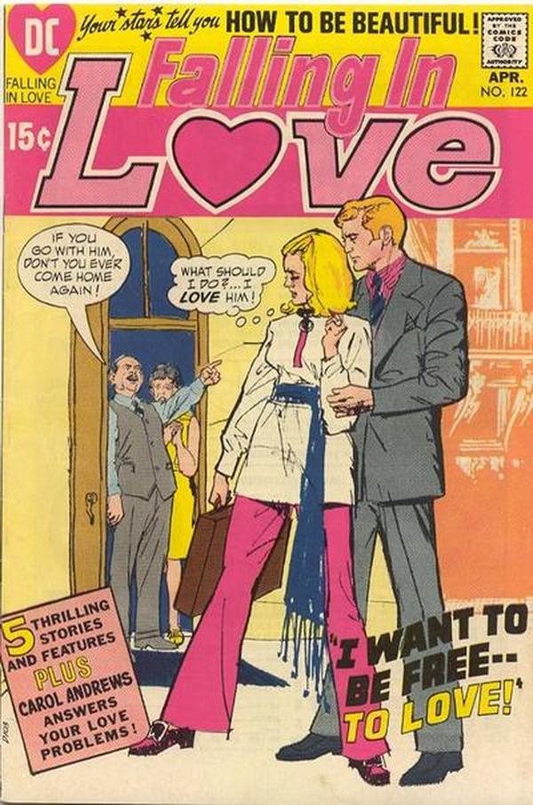 Falling in Love #122 cover