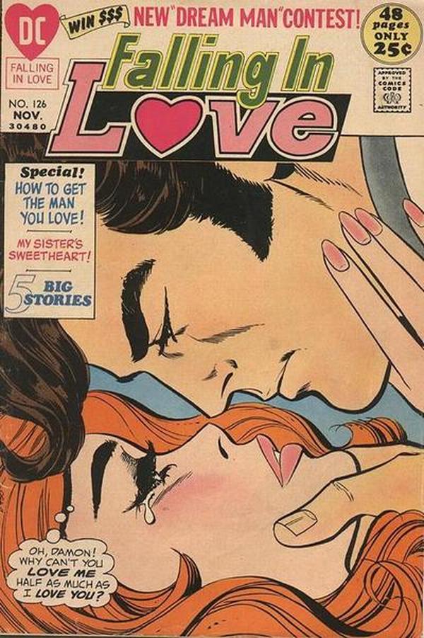 Falling in Love #126 cover