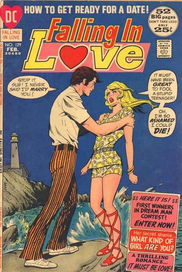 Falling in Love #129 cover