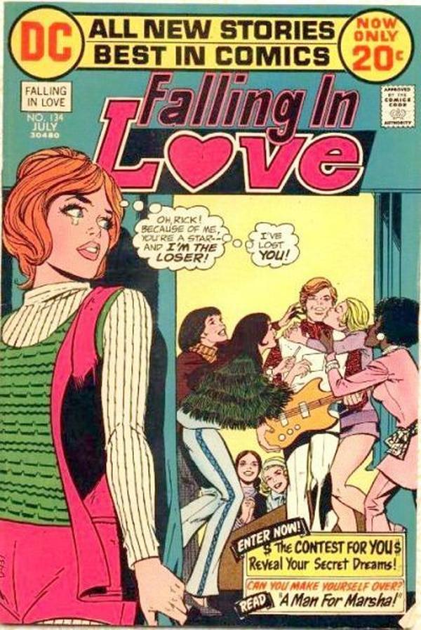 Falling in Love #134 cover