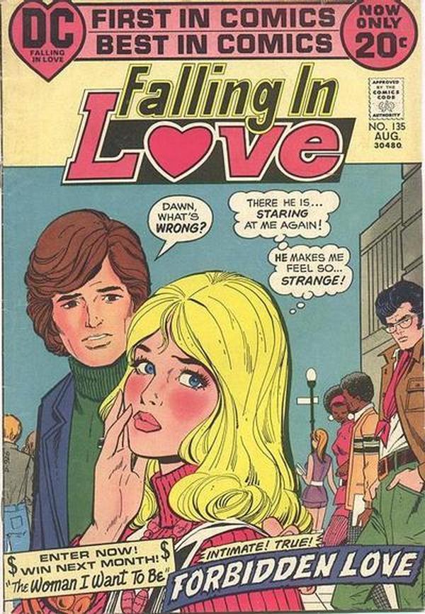 Falling in Love #135 cover