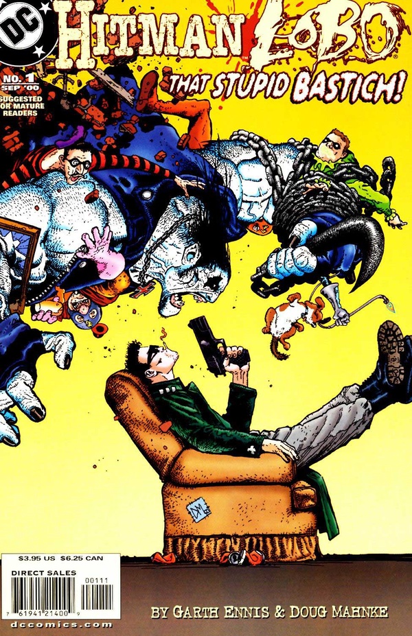 Hitman / Lobo: That Stupid Bastich #1 cover