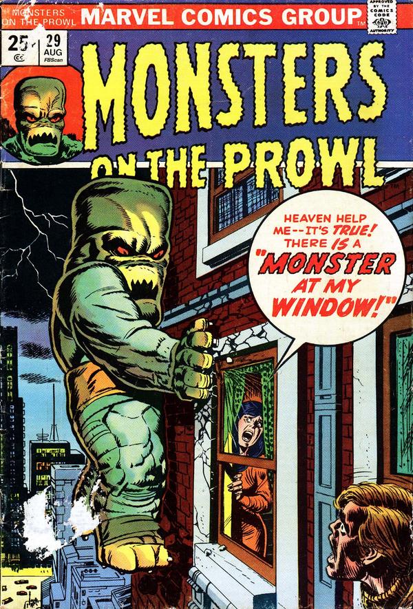 Monsters on the Prowl #29 cover