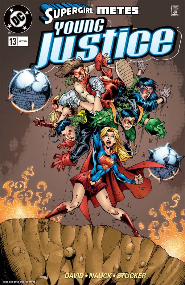 Young Justice #13 cover