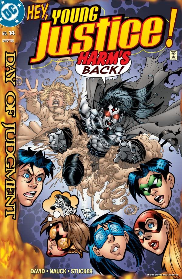 Young Justice #14 cover