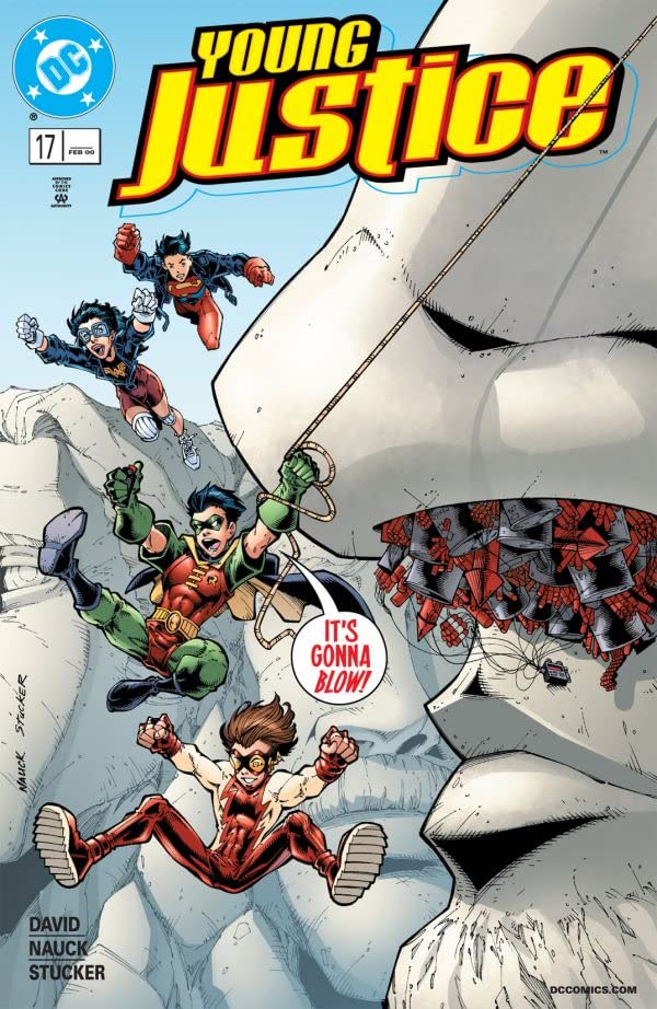 Young Justice #17 cover