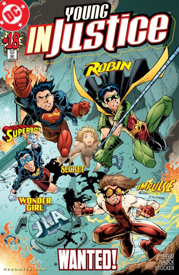 Young Justice #18 cover