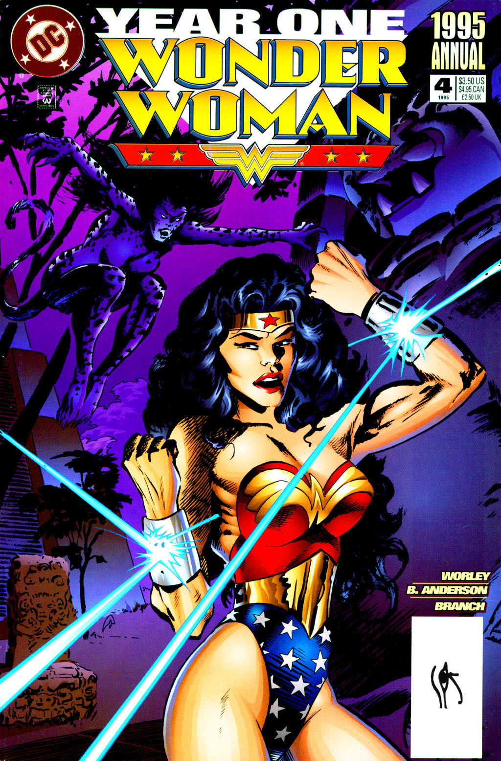Wonder Woman Annual #4 cover